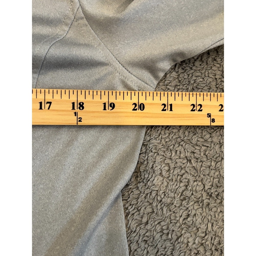 NWT The North Face Womens Large Grey Tech 1/4 Zip Fleece NF0A3LHC Flagstar Bank - Picture 5 of 7